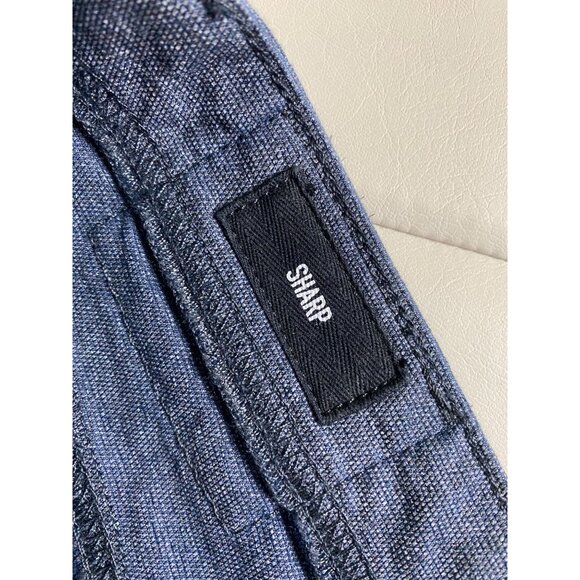 Revtown Sharp Mens Blue Pants 36x30 Decade Denim Cotton Blend Casual - Picture 4 of 16